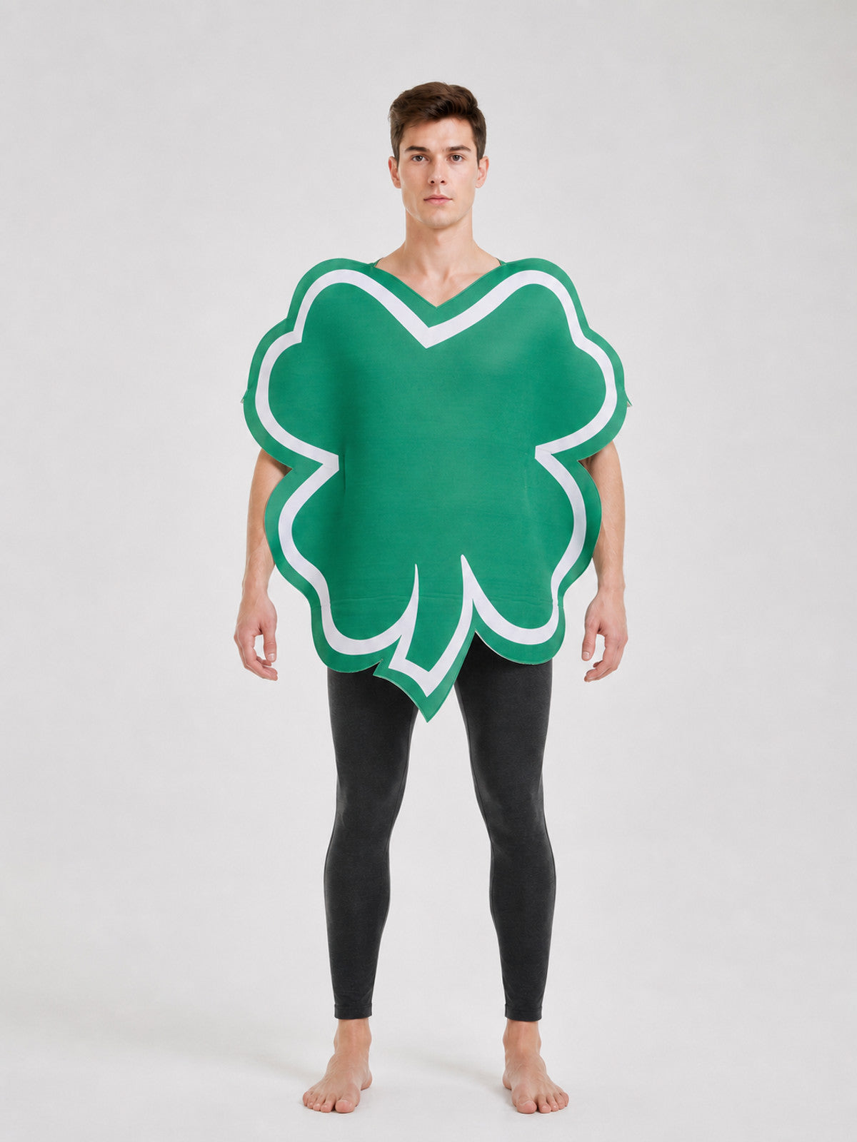 Four-Leaf Clover Poncho Costume on-model view