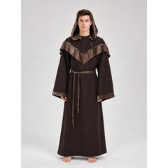 Hooded cosplay costume, medieval style