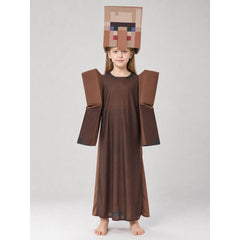 Minecraft Character Cosplay Costume, Pixelated