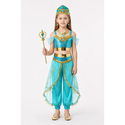 Jasmine Halloween Costume with Top and Pants main product view