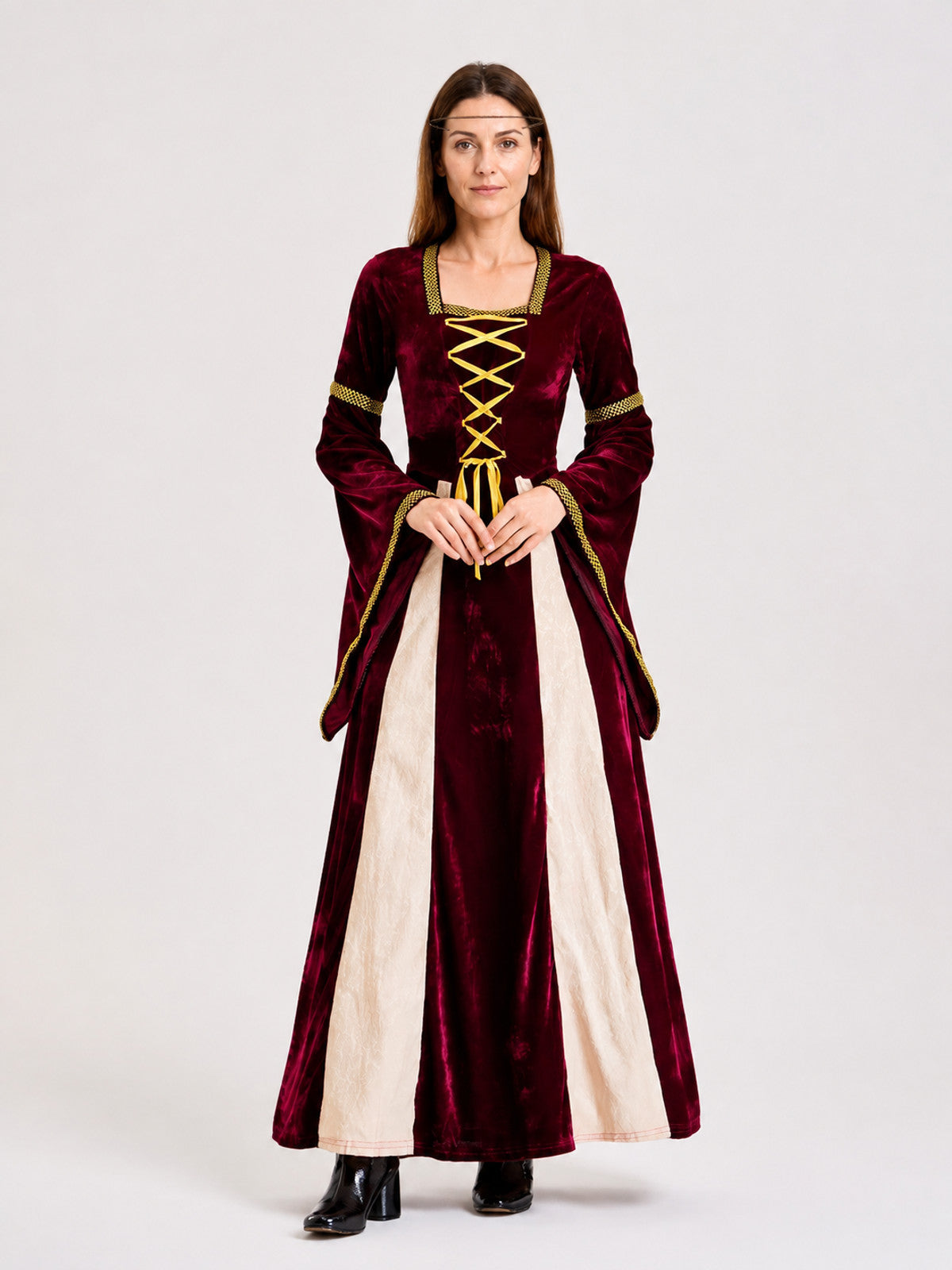 Medieval Long-Sleeve Stage Dress main product view