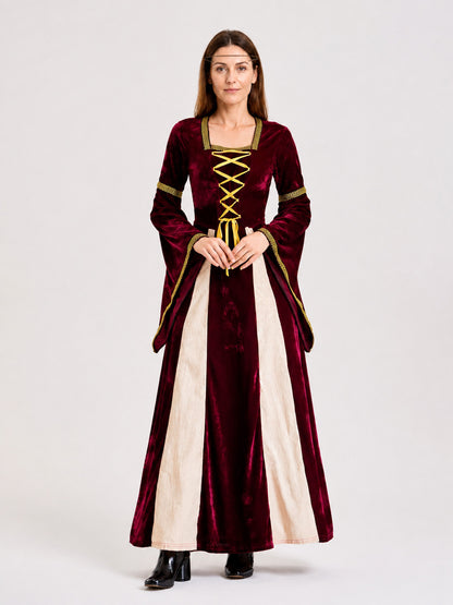 Medieval Long-Sleeve Stage Dress main product view