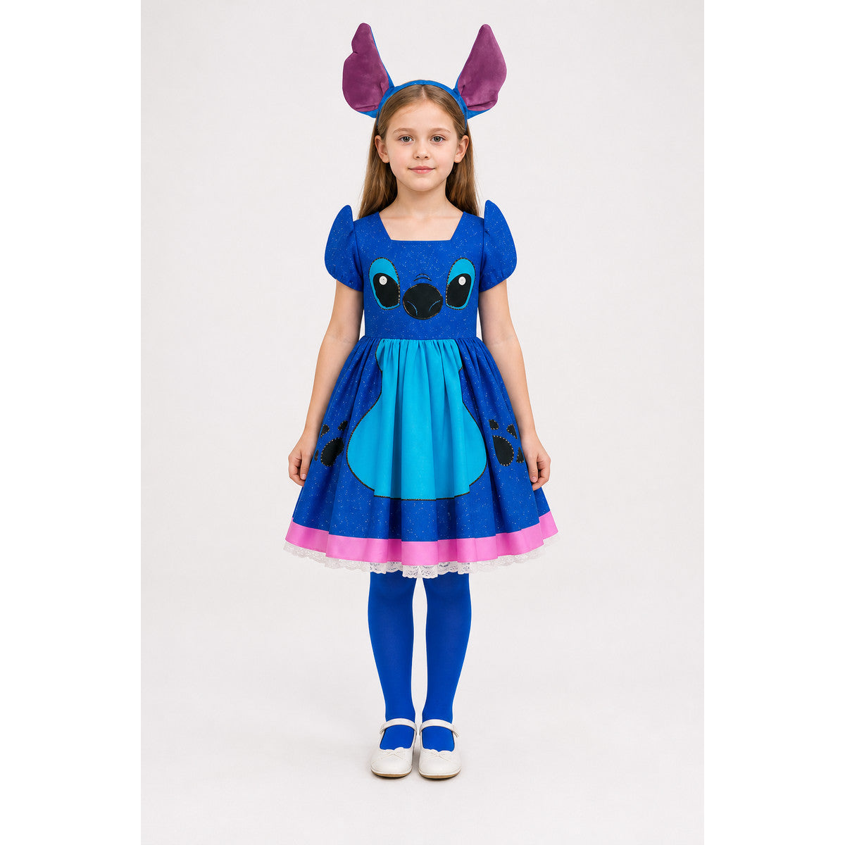 Children's Stitch Costume with Ears for Halloween main product view