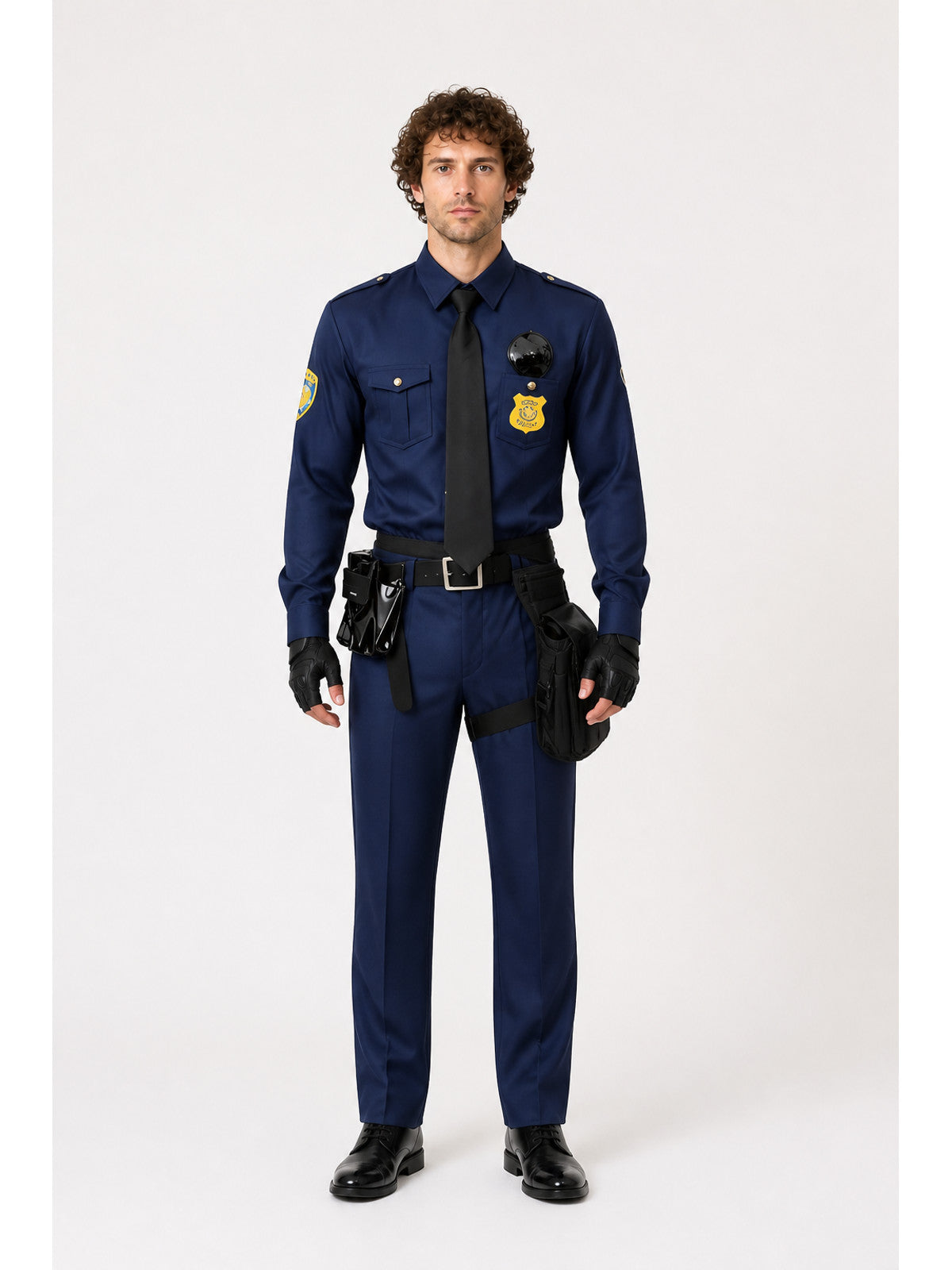 Nick Fox Police Costume with Accessories main product view