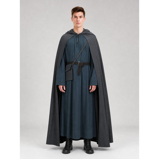 Gandalf Cosplay Costume: Robe, Cloak, and Hat