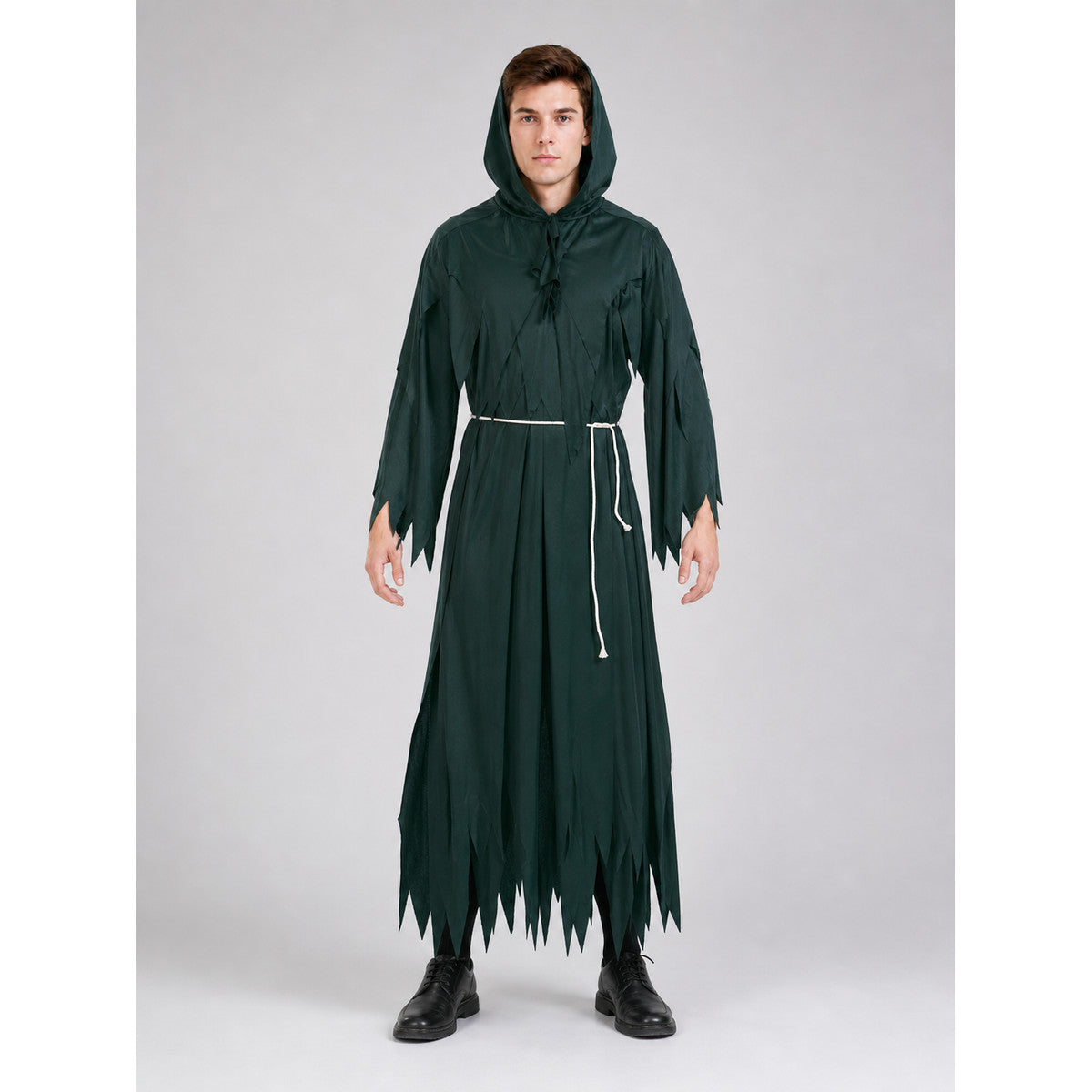Halloween and Cosplay Hooded Ghost Costume front view