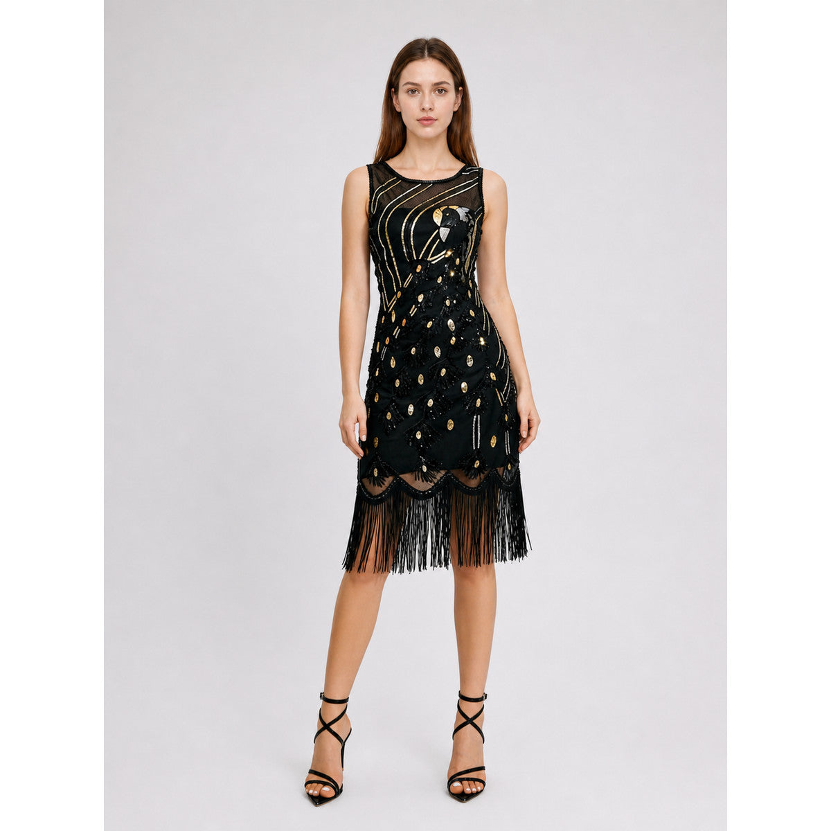 1920s-Style Fringe Party Dress