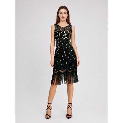 1920s-Style Fringe Party Dress
