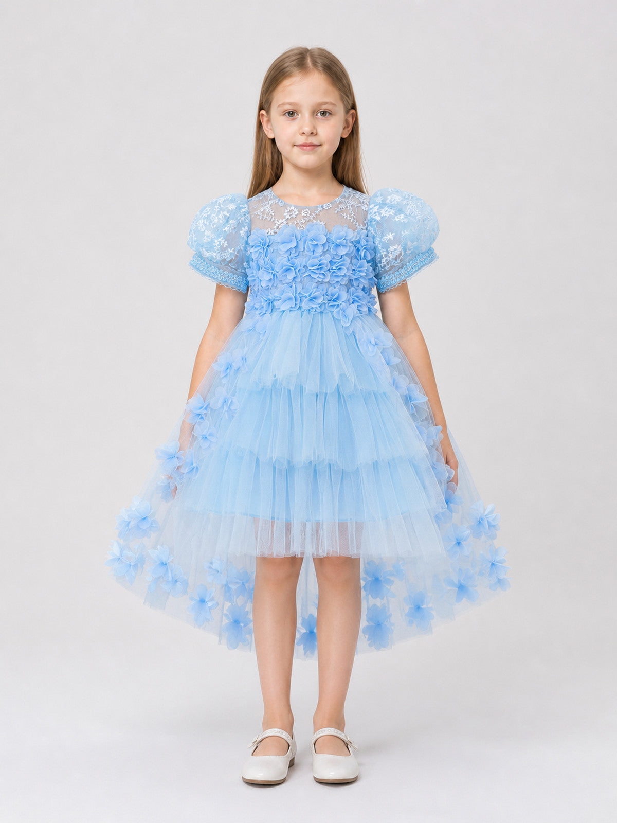 Lace Tutu Dress for a Flower Girl