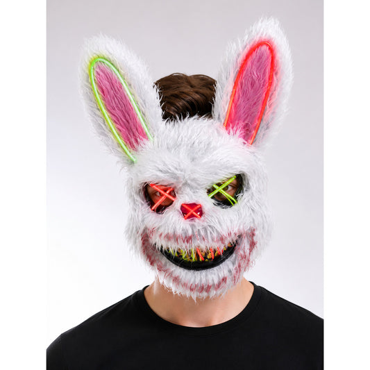 Scary Rabbit Halloween Carnival Headpiece main product view