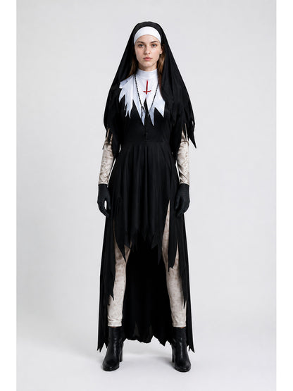 Carnival Costume: Dress, Headpiece, Gloves main product view
