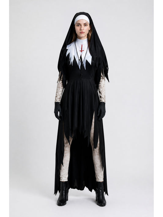 Carnival Costume: Dress, Headpiece, Gloves main product view