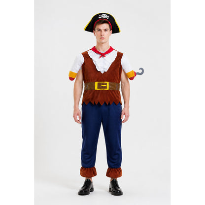 Pirate Costume for Pets with Hat and Belt for Halloween main product view