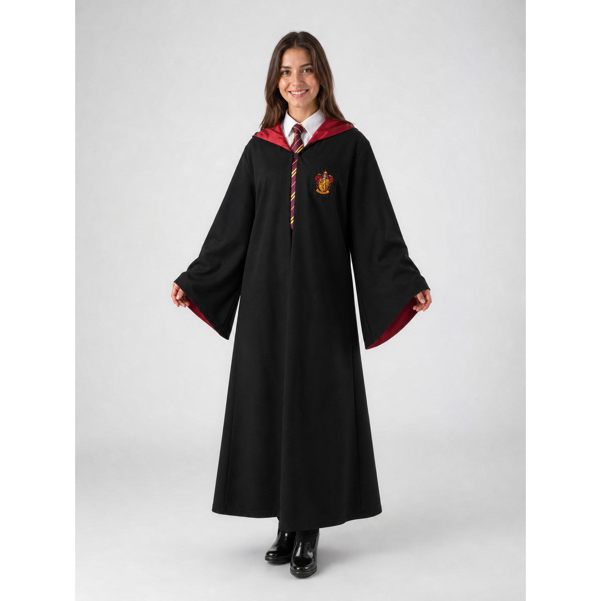 Harry Potter Gryffindor Cosplay Robe with Hood