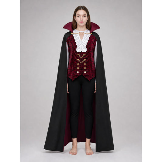 Count Costume: Victorian-Style Coat and Vest with Jabot