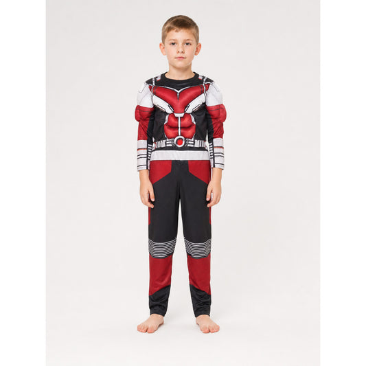 Superhero Costume with Mask for Kids' Parties on-model view