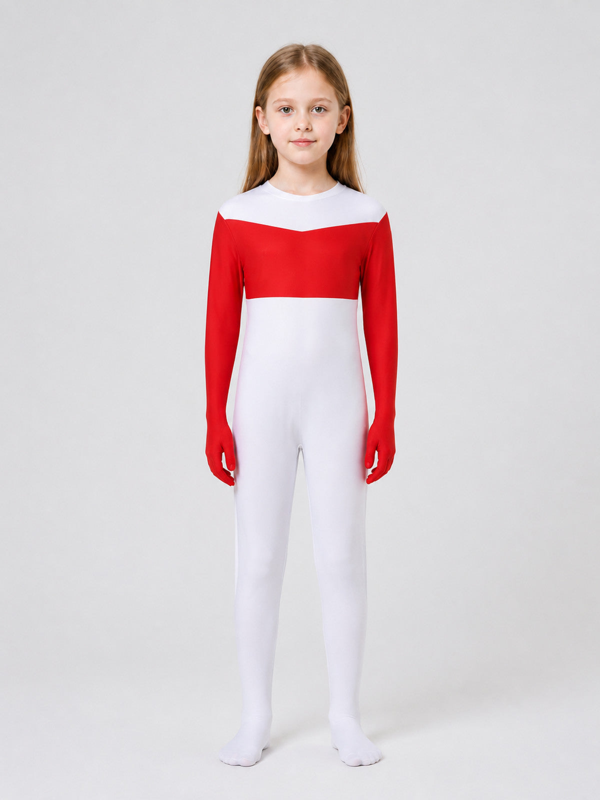 Forky Carnival Costume, One-Piece Jumpsuit on-model view