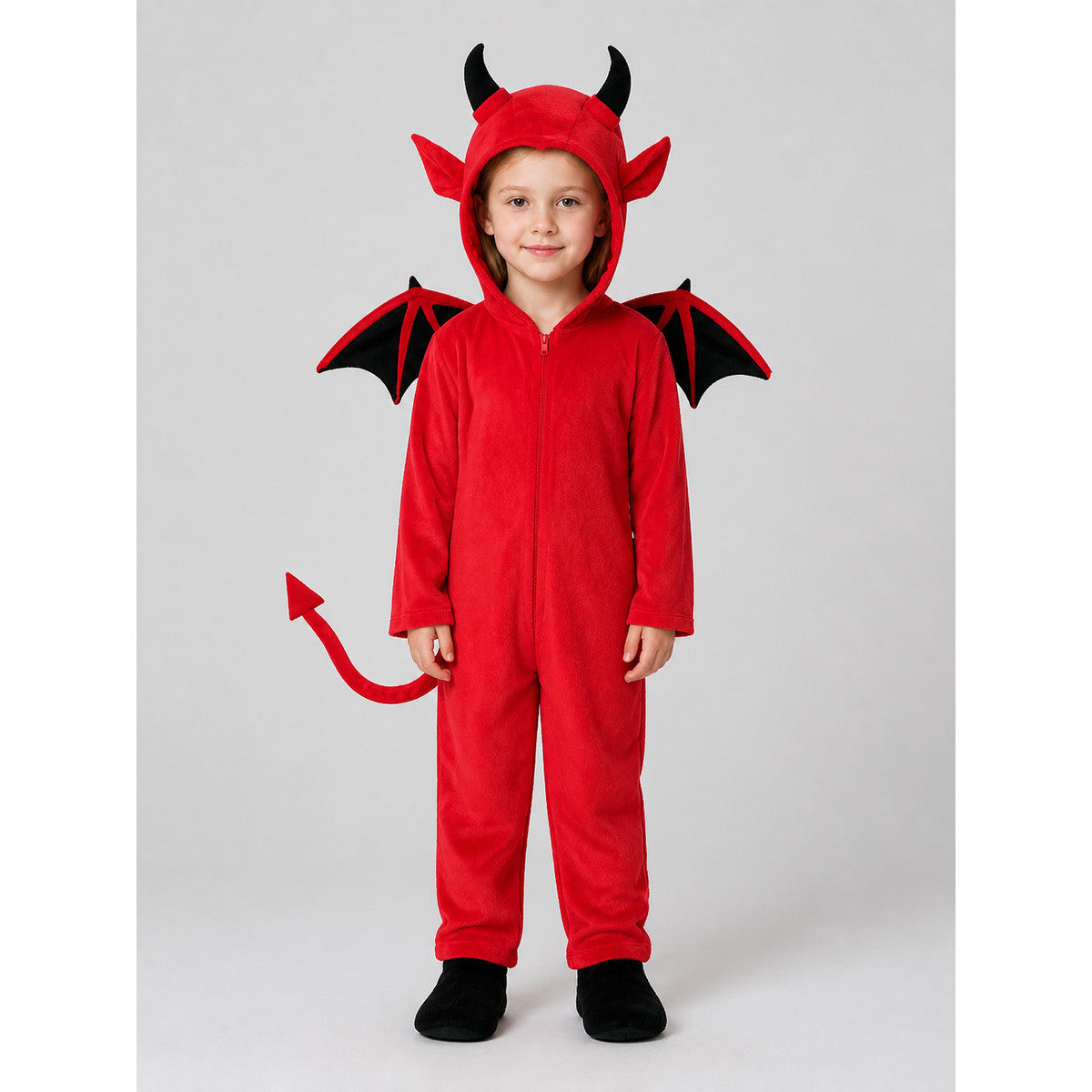 Children’s Devil Costume with Wings and Tail