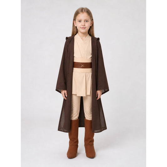 Jedi Costume for Cosplay with Cape and Belt