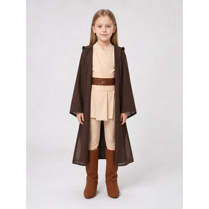 Jedi Cosplay Costume, Set with Cape