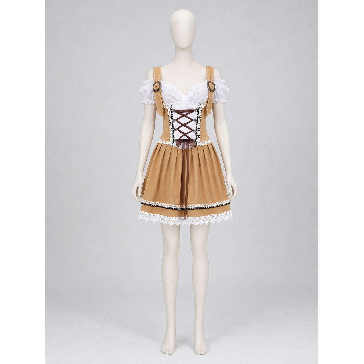 Historical-Style Ethnic Costume with Full Skirt