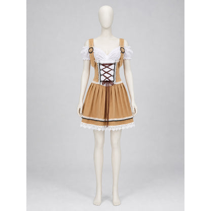 Historical-Style Ethnic Costume with Full Skirt