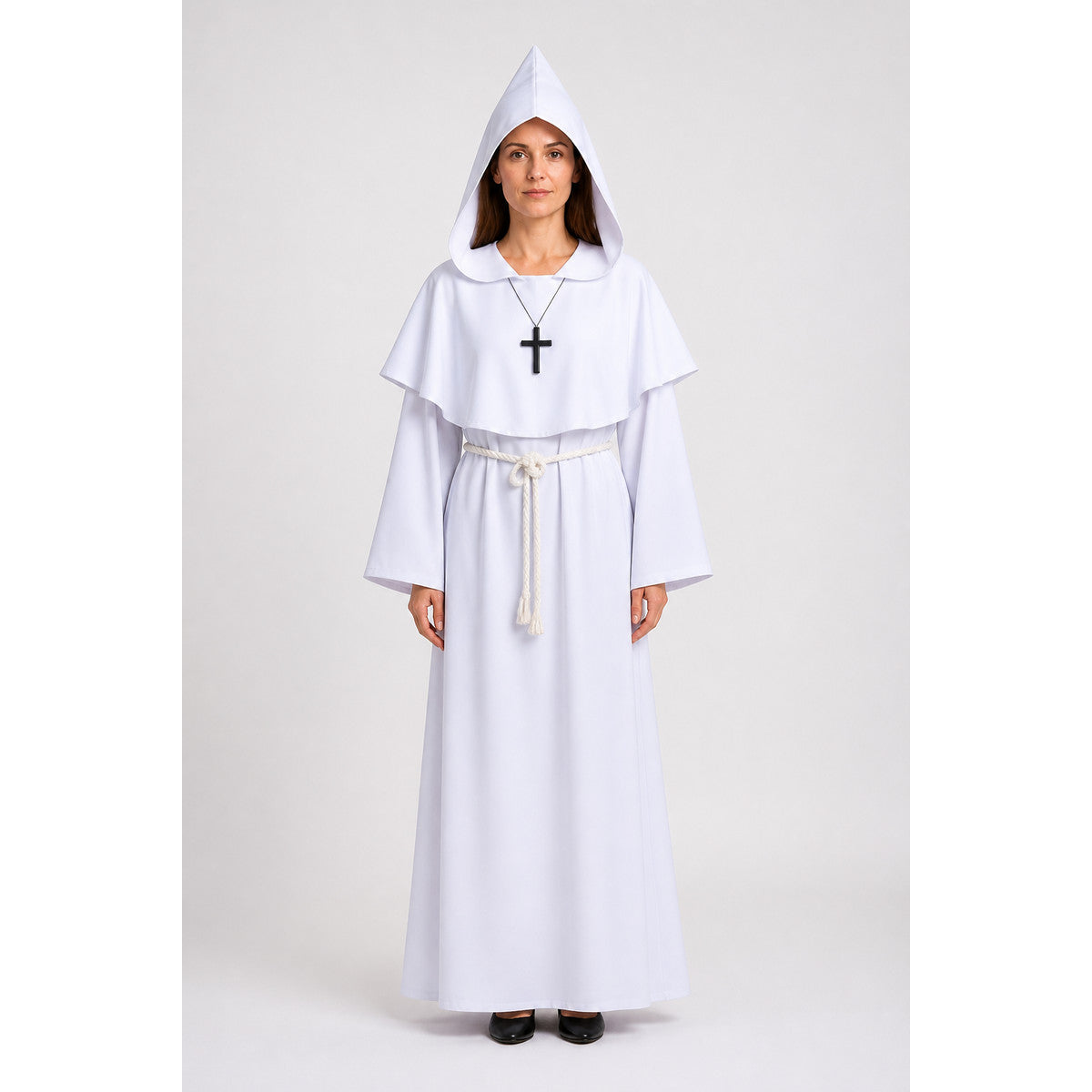 Robe with a Pointed Hood and Cross main product view