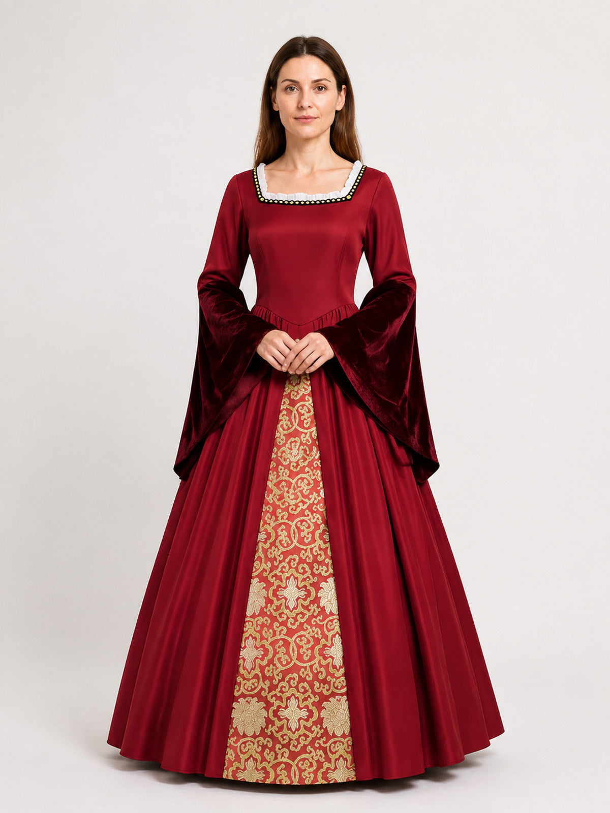 Medieval Mary Tudor Dress for Cosplay and Balls main product view
