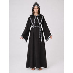 Hooded Robe, Gothic Halloween Costume