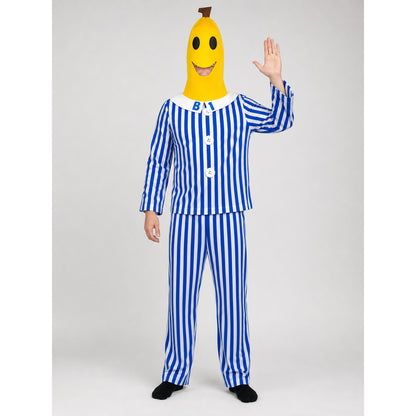 Striped Banana Costume for Halloween and Carnival main product view