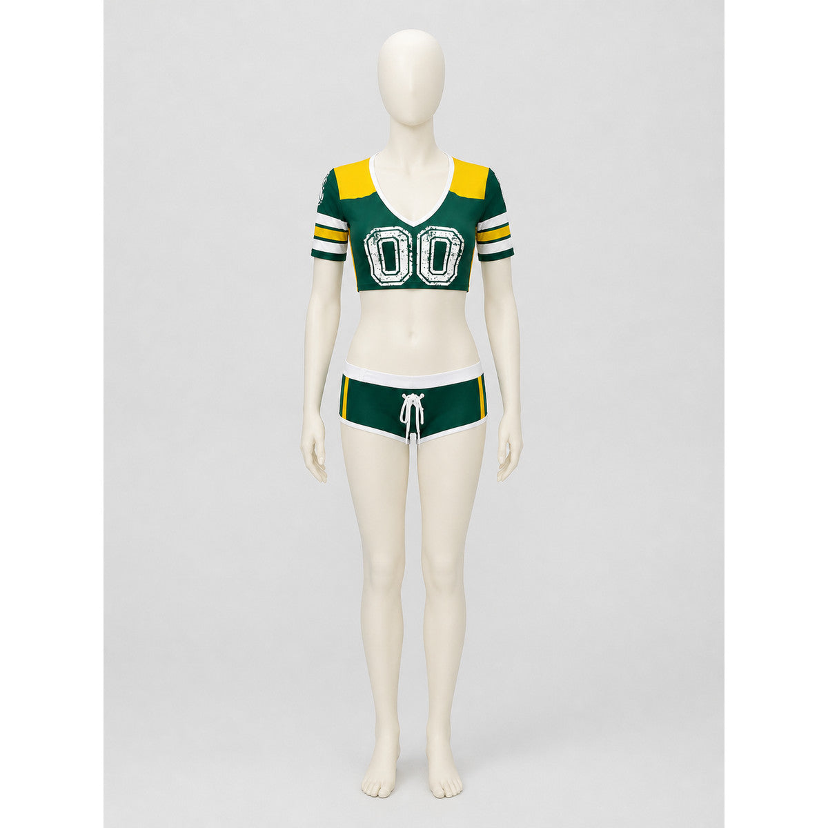 Sports Set with Shorts and Number 00 in Three Colors