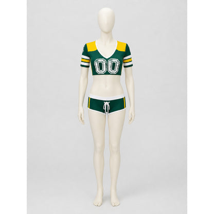Sports Set with Shorts and Number 00 in Three Colors