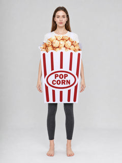 Popcorn Costume for Halloween and Parties