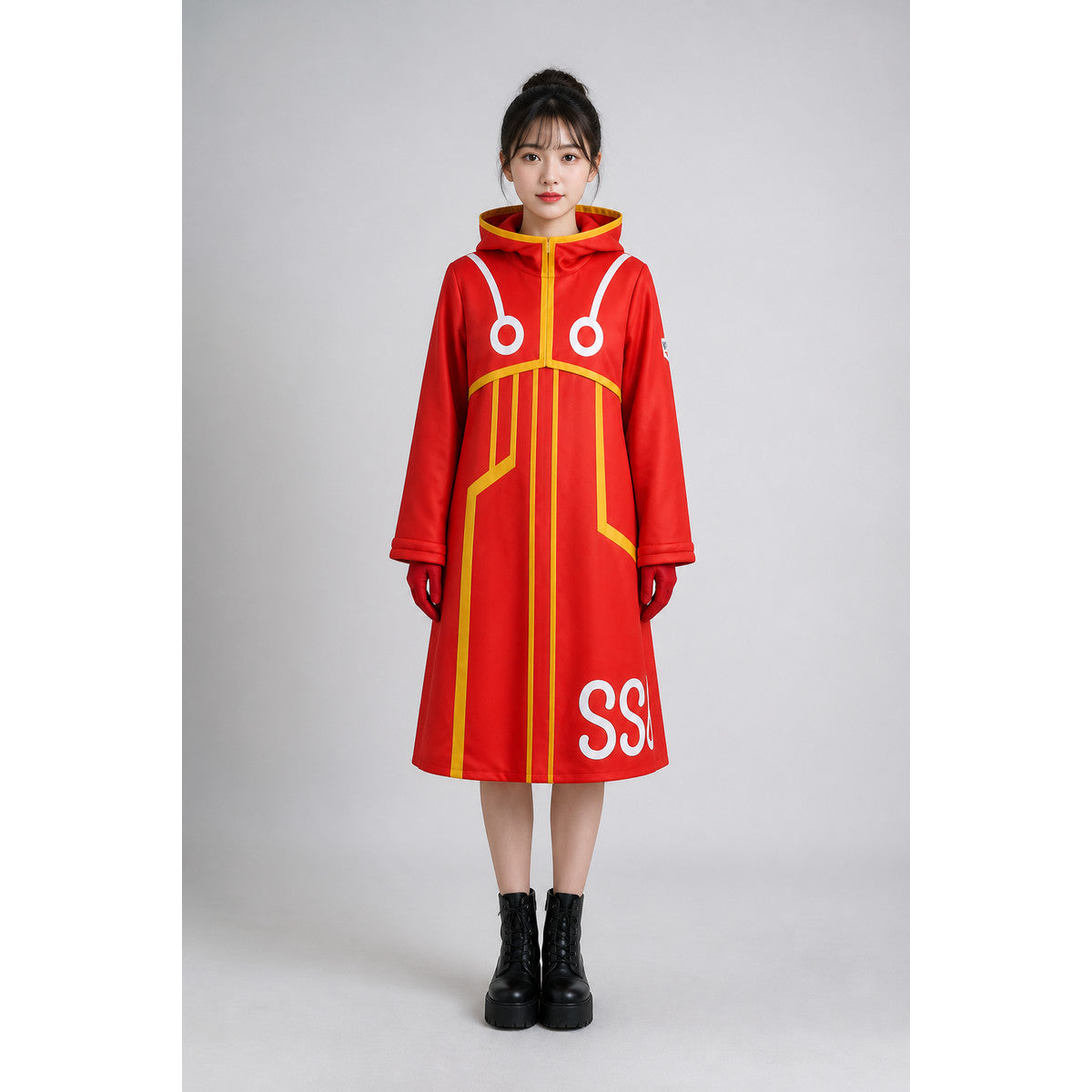 Hooded Robe with the Number 163 for Luffy Cosplay main product view