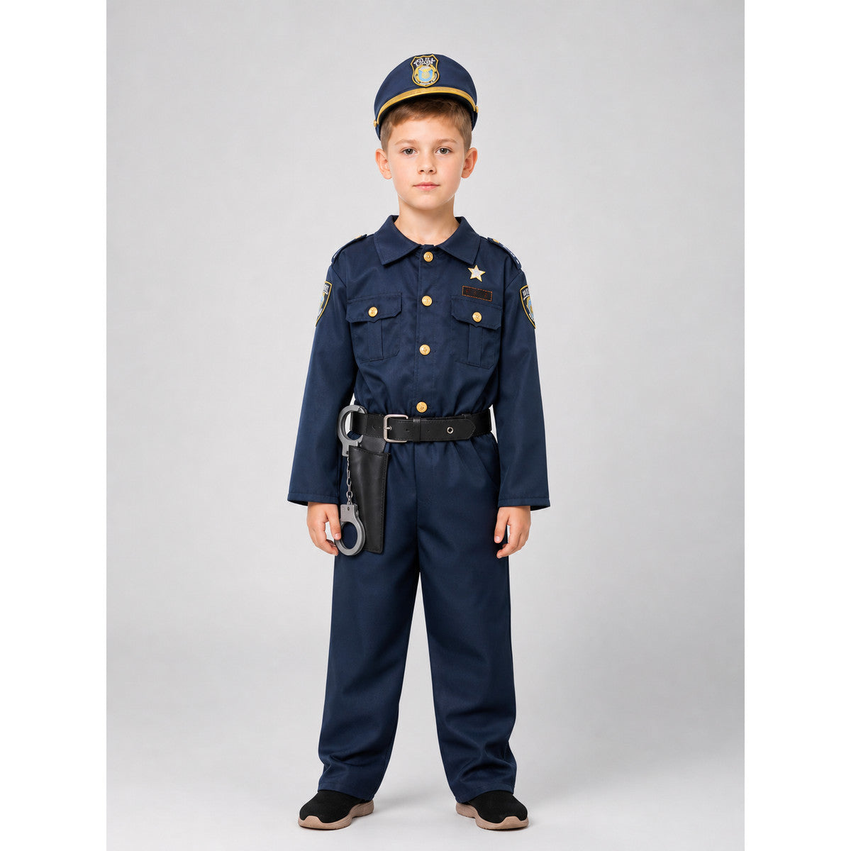 Kids' Police Costume for Cosplay and Parties