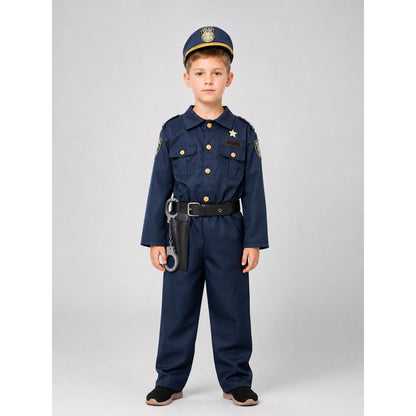Kids' Police Costume for Cosplay and Parties