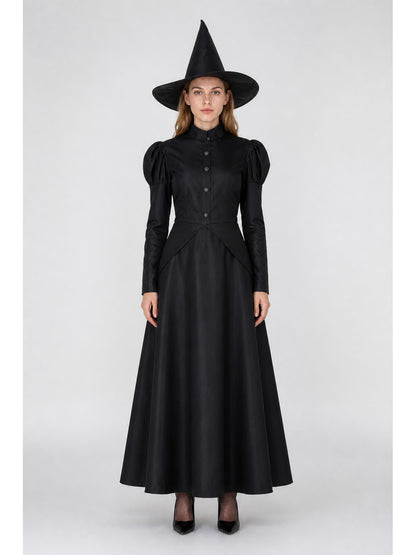 Witch Costume: Dress and Pointed Hat main product view