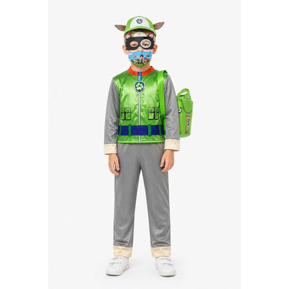 Paw Patrol Rocky Kids' Costume with Mask and Backpack main product view