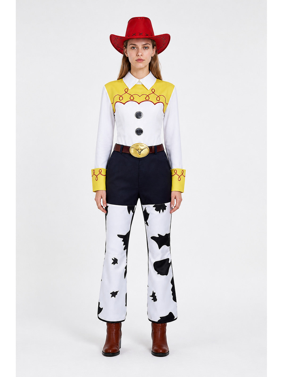 Jessie Cosplay Costume, 4-Piece Set main product view