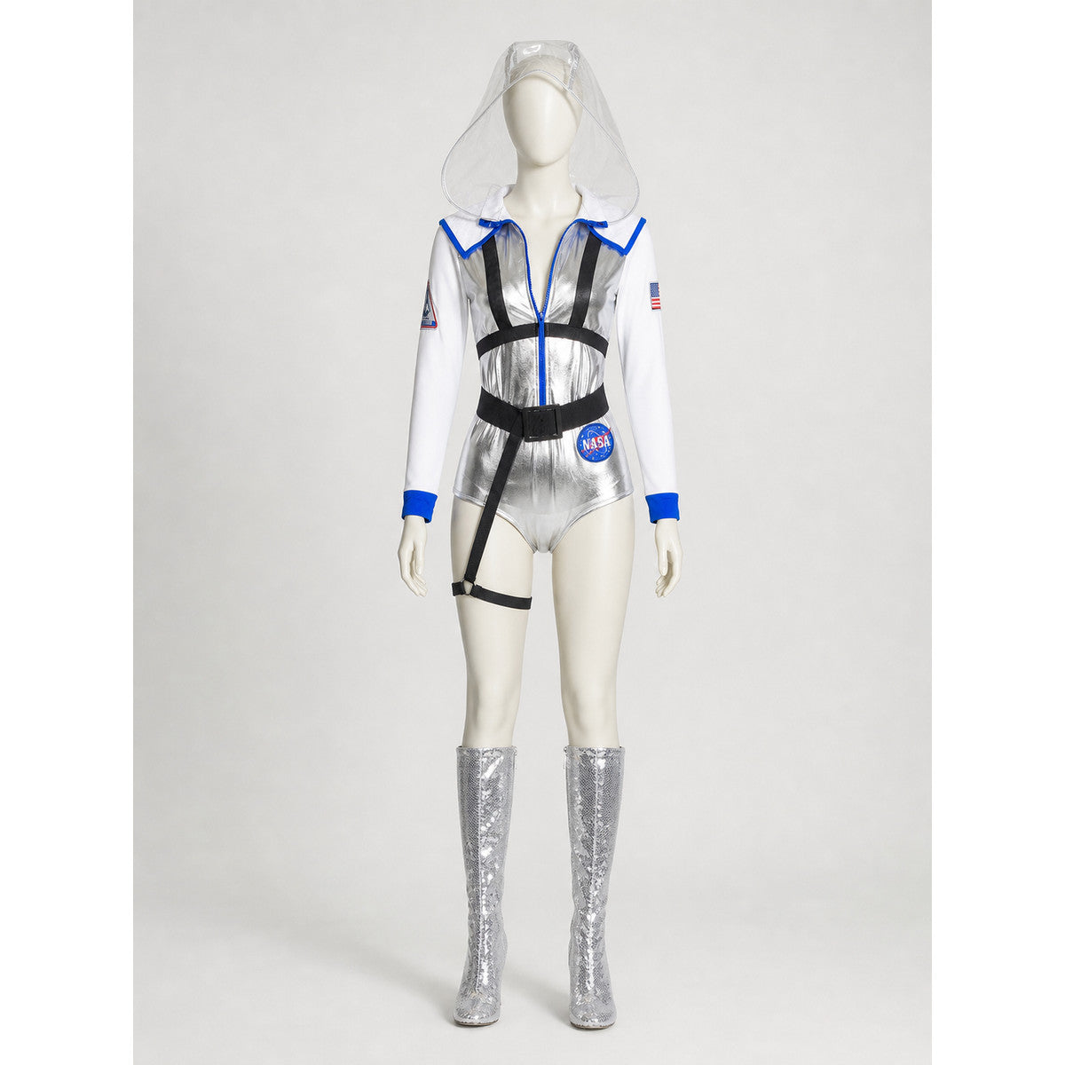 NASA Space Suit, Silver Jumpsuit