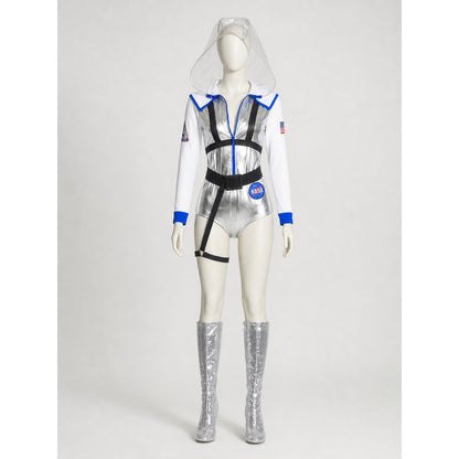 NASA Space Suit, Silver Jumpsuit