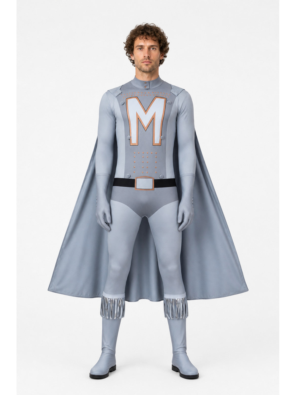 Megamind Character Costume with Cape and Gaiters main product view