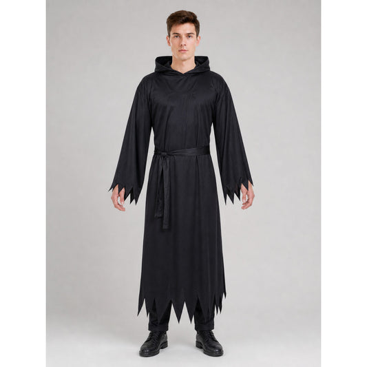 Black Hooded Ghost Halloween Costume