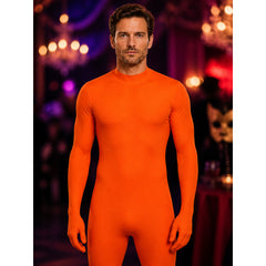 Invisible Man Full Body Bodysuit Costume, Halloween Cosplay Outfit for Adults