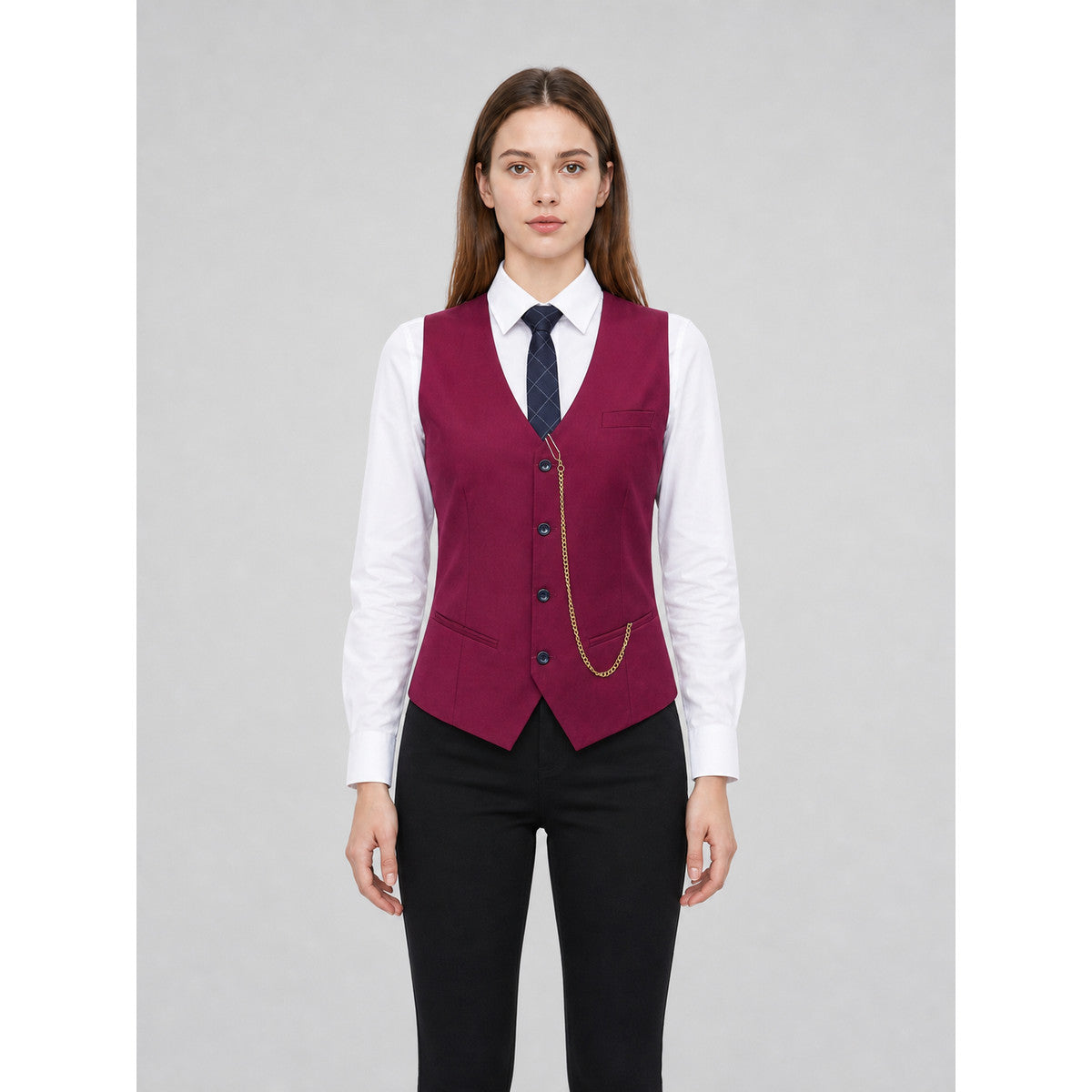 Vintage Costume Set with Vest and Accessories