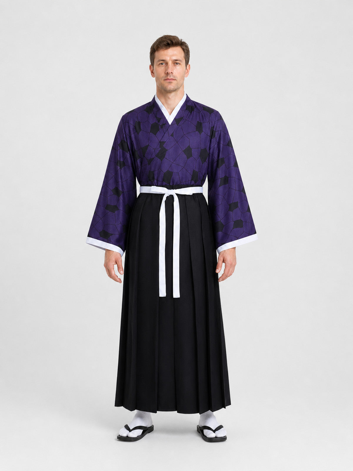 Demon Slayer Cosplay Costume Set on-model view