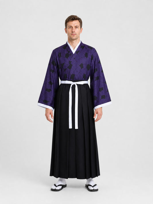 Demon Slayer Cosplay Costume Set on-model view