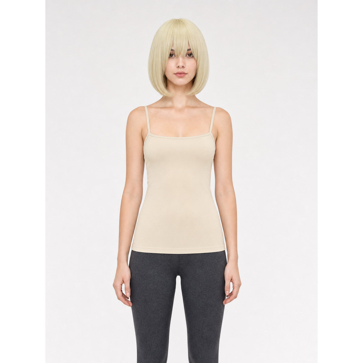 Falin Cosplay Wig, Light-Colored Bob with Bangs