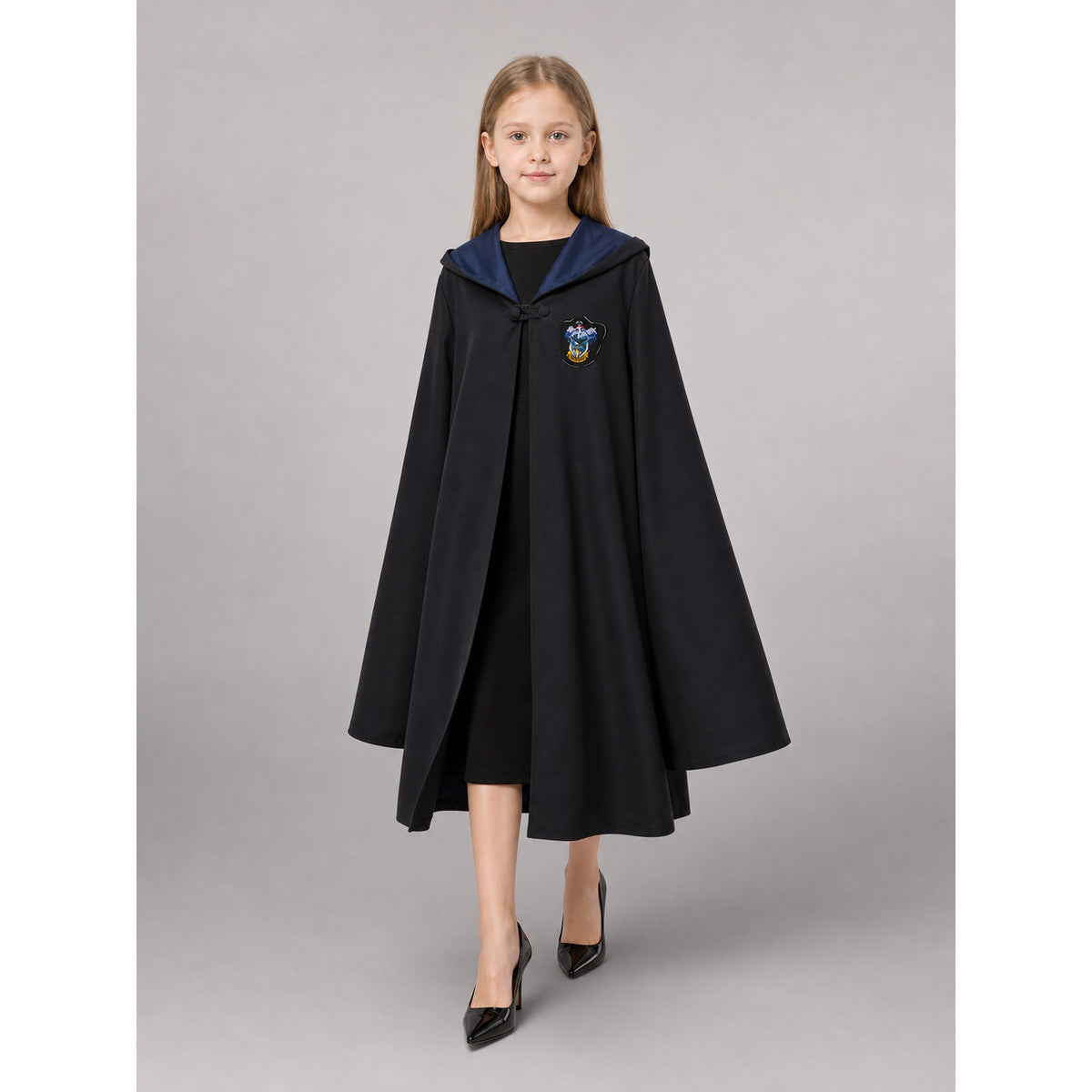 Wizard Costume with Robe, Hat, and Accessories