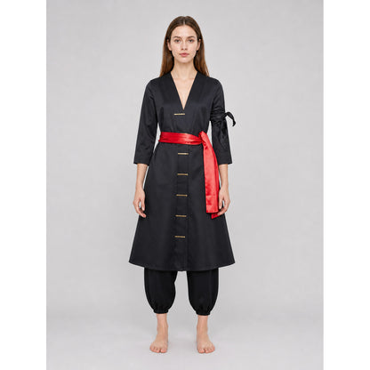 Zoro Cosplay Costume from One Piece: Robe, Pants, Belt